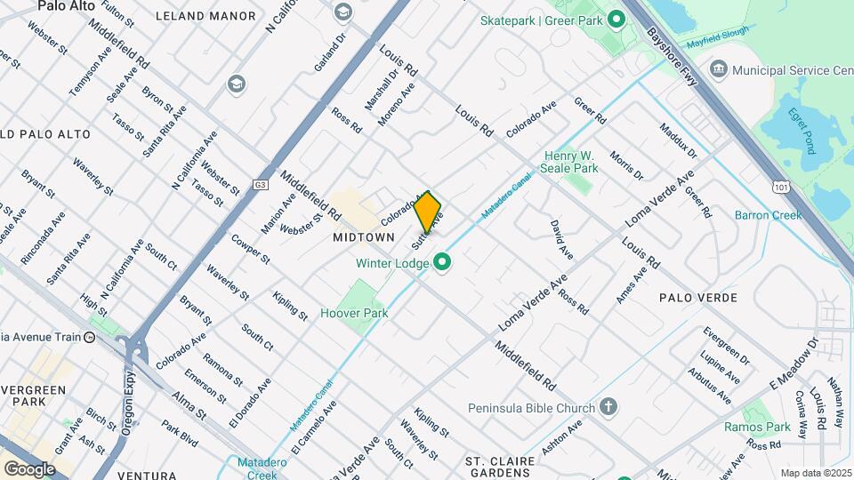 744 Sutter Ave Mapa y Detalles de la Ubicación