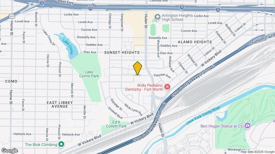 4629 Fletcher Ave Map and Location Details