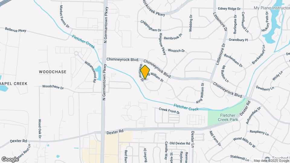 1972 Westbriar Dr Map and Location Details