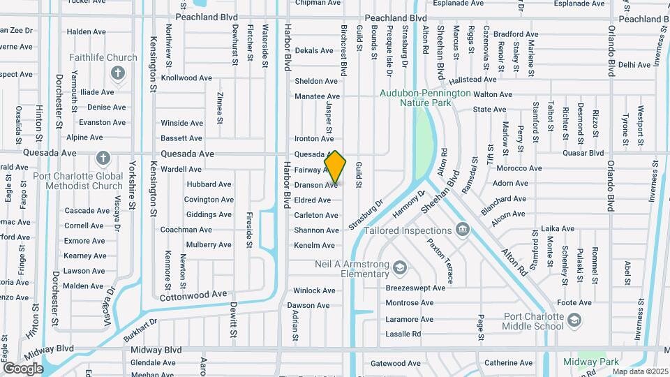 21519 Dranson Ave Map and Location Details