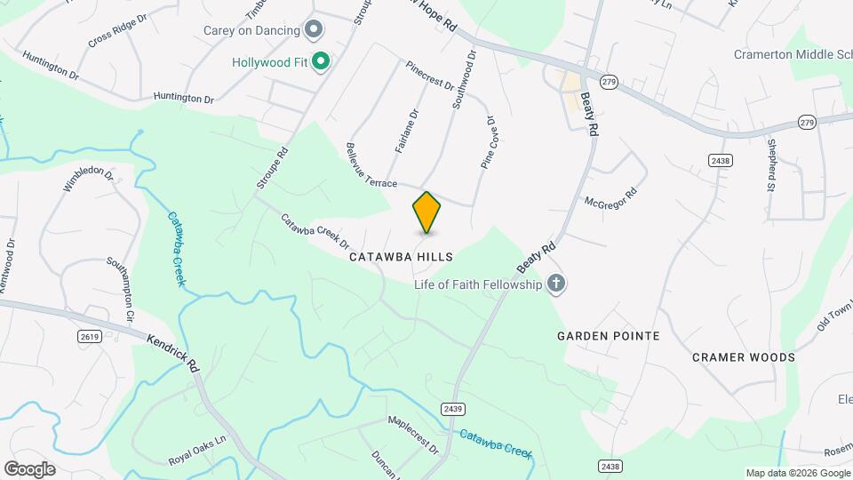 3830 Broadview Lane Map and Location Details