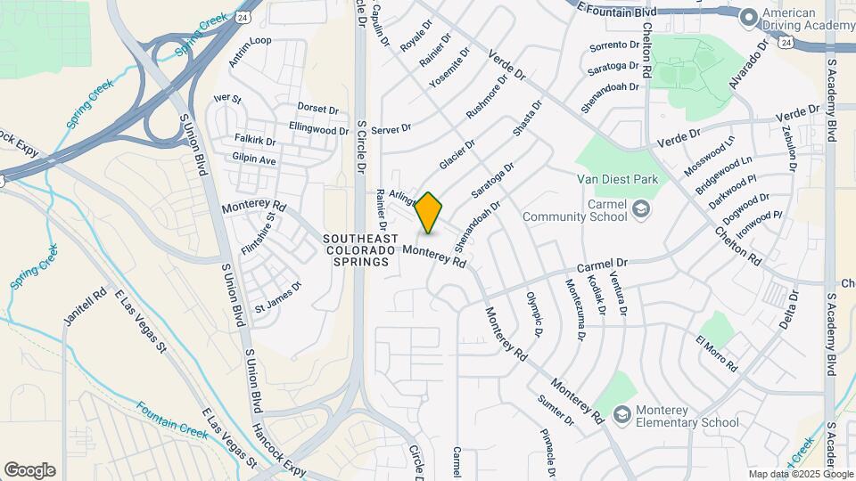 Sedona Ridge Apartments Map and Location Details