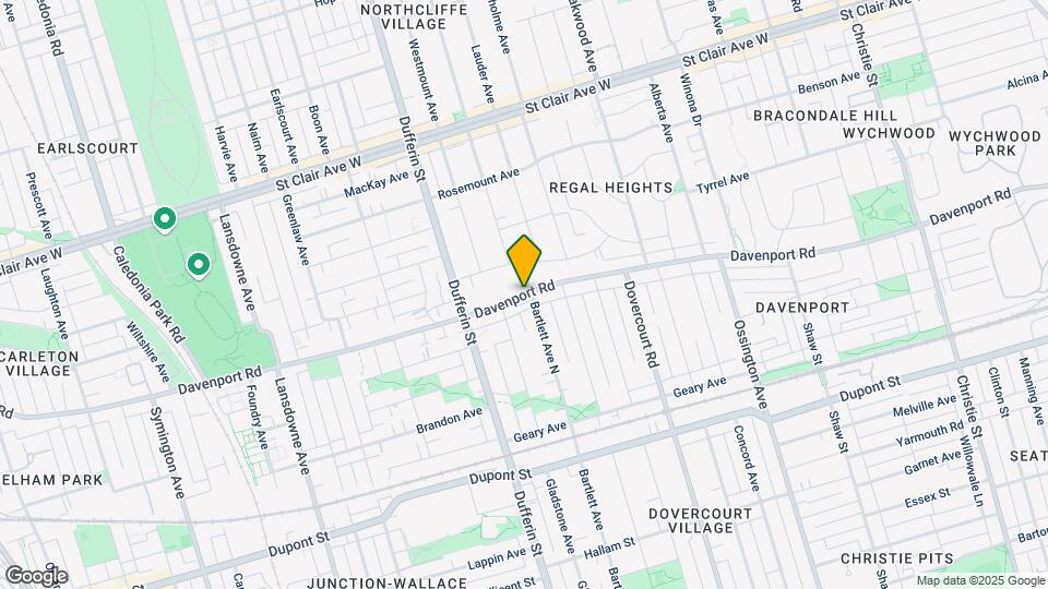 1315 B Davenport Rd Map and Location Details