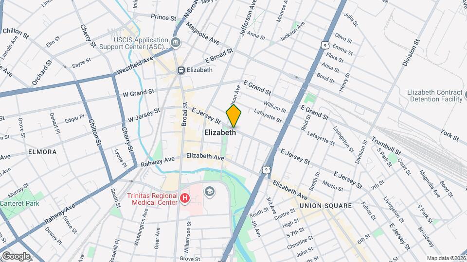 1077 E Jersey St, Unit 5 Map and Location Details