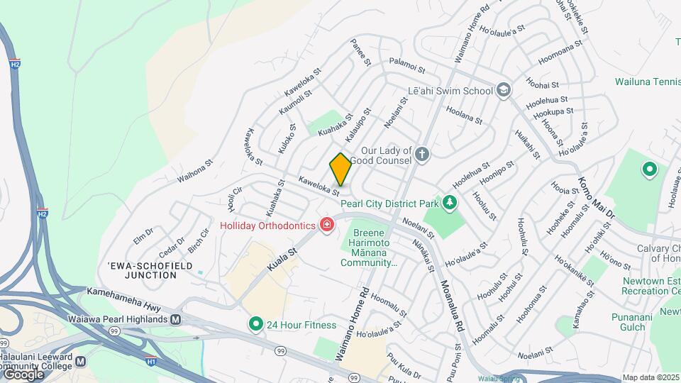 1026 Kaweloka St Map and Location Details