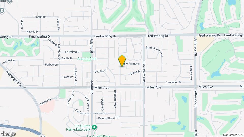 44700 Calle Placido Map and Location Details