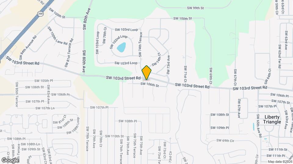 10571 SW 74th Terrace Map and Location Details