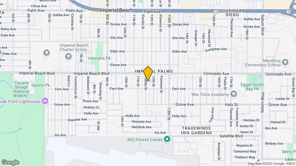 1169-1175 Florida St Map and Location Details