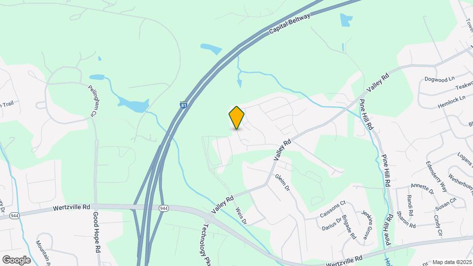 5135 Laurel Valley Ln Mapa y Detalles de la Ubicación