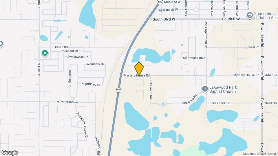 615 Lindbergh Wy Map and Location Details