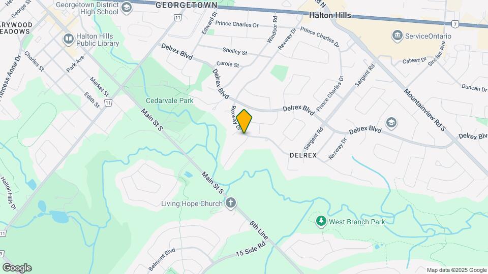 116 Rexway Dr Map and Location Details