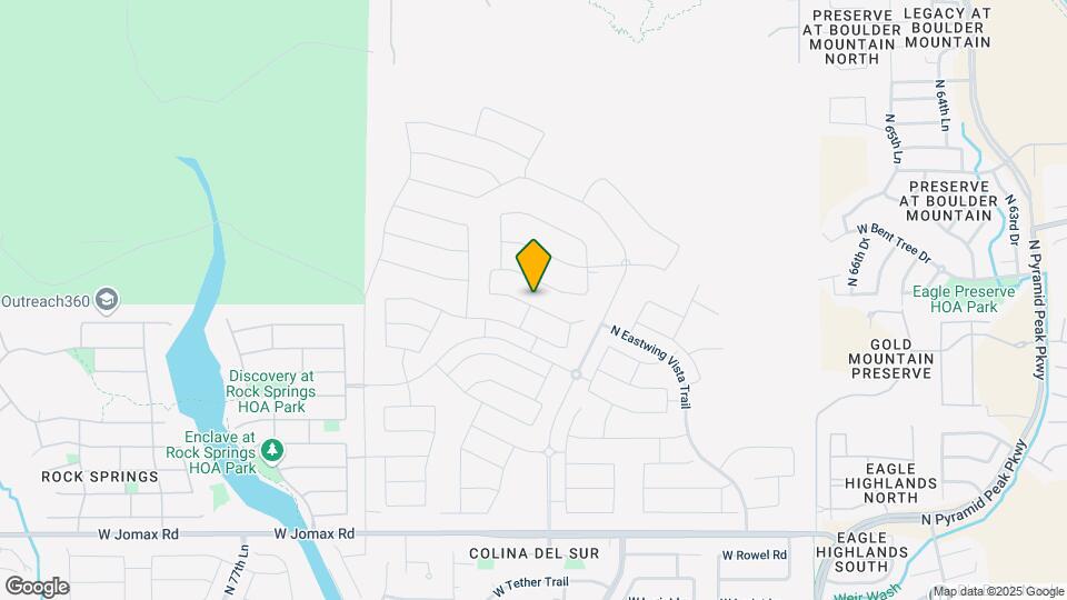 7230 W Pinnacle Vista Dr Map and Location Details