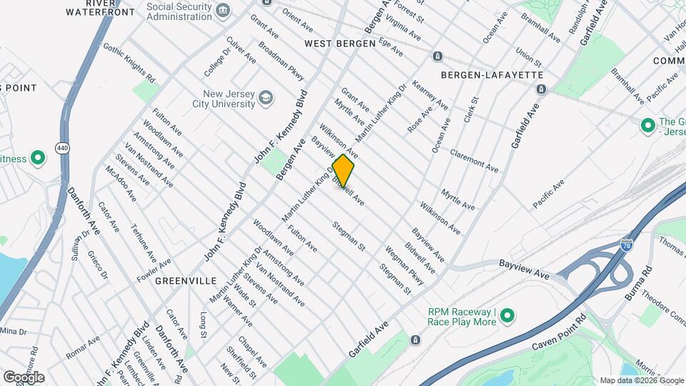 165 Bidwell Ave Map and Location Details