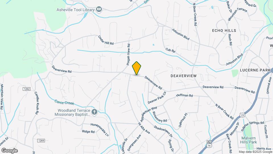 436 Deaverview Rd Mapa y Detalles de la Ubicación