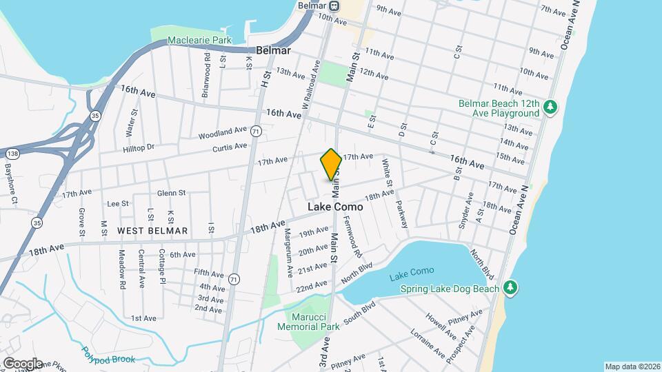 1719 Main St Mapa y Detalles de la Ubicación