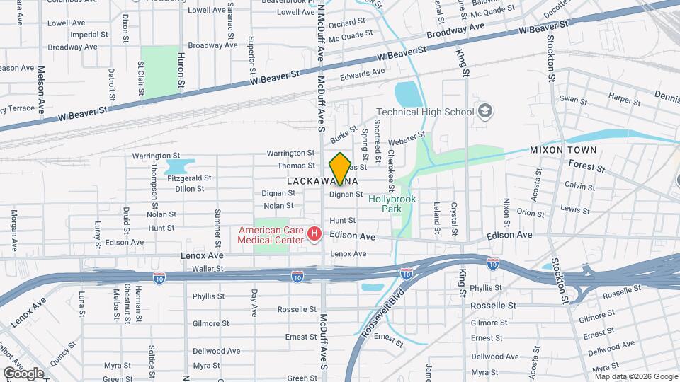 2965 Dignan St Map and Location Details