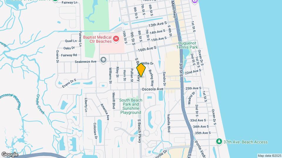 2239 S Beach Pkwy Map and Location Details