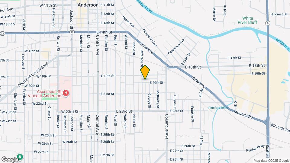 710 E 20th St Mapa y Detalles de la Ubicación