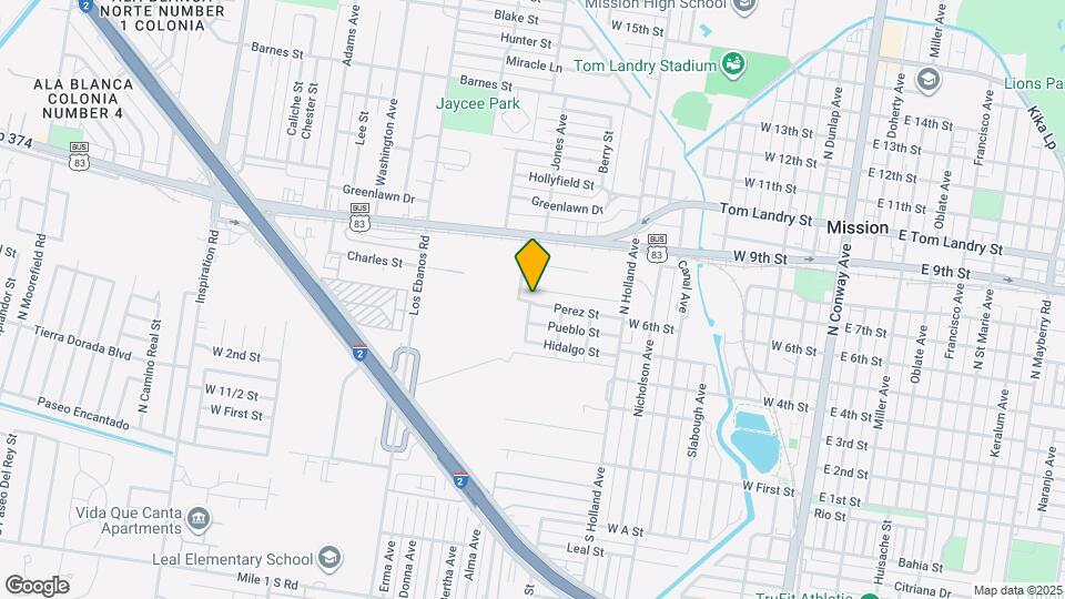 1007 Hidden Hills St, Unit Apt #1 Map and Location Details