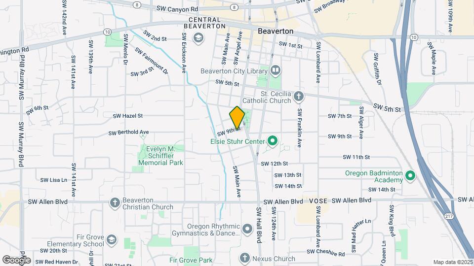 12620 SW 9th St Map and Location Details