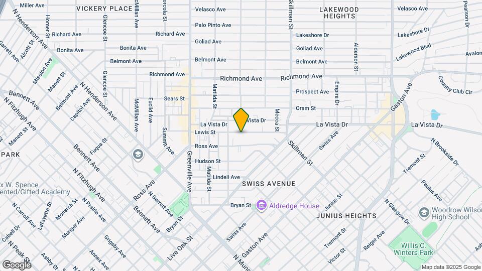 5926 Lewis St Map and Location Details