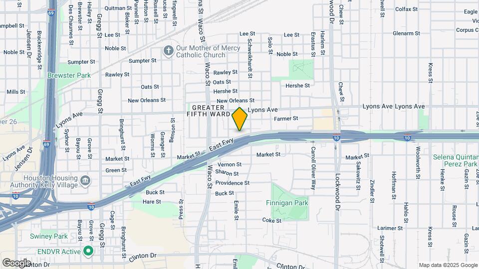 4605 Orange St Map and Location Details