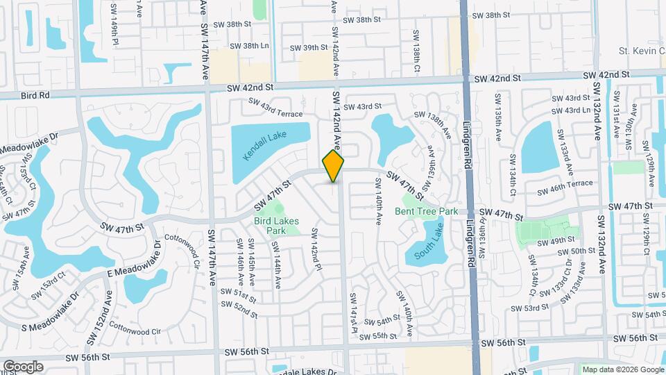 4711 SW 142nd Ct Map and Location Details