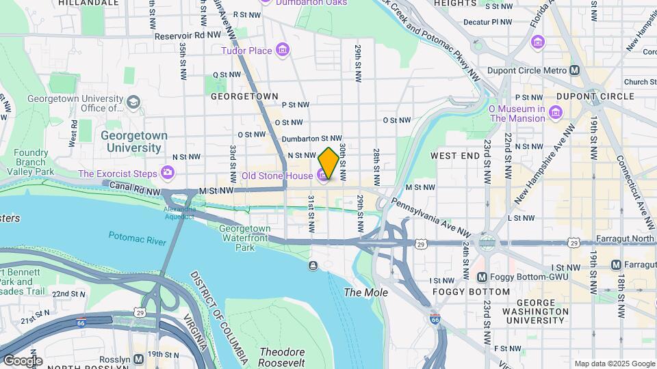 3041-3041 M St NW Map and Location Details