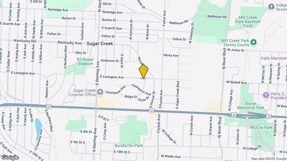 11543 Lexington Ave Map and Location Details