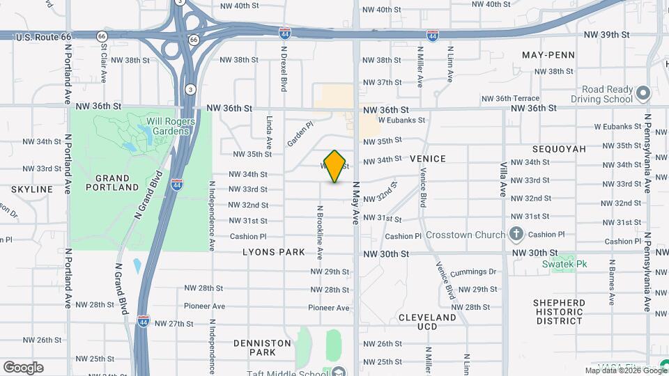 2928 NW 33rd St Map and Location Details