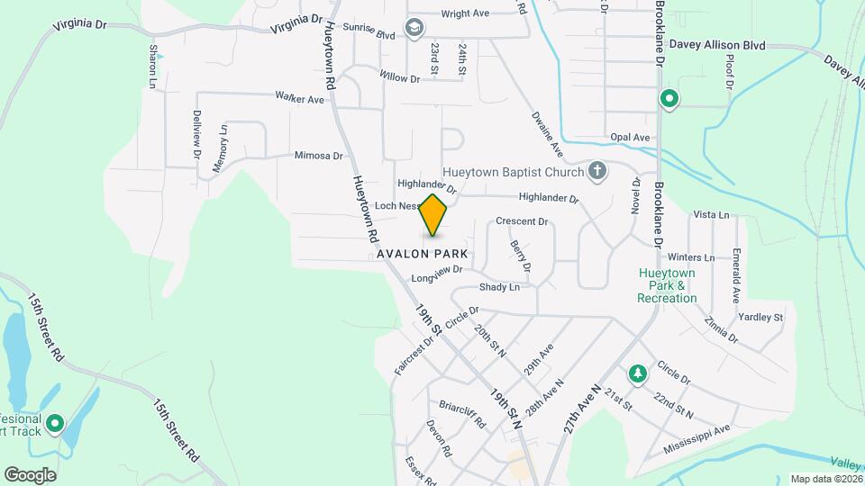 127 Avalon Ave Map and Location Details