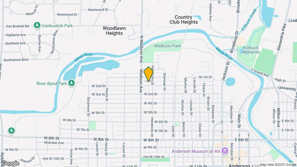 918 W 2nd St Mapa y Detalles de la Ubicación