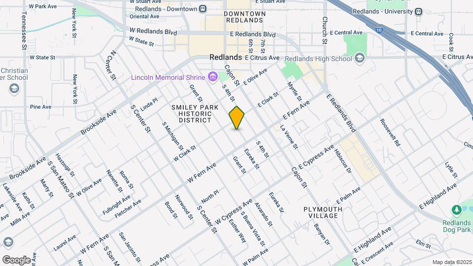 328 S Eureka St Map and Location Details