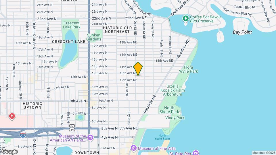 321 12th Ave NE Map and Location Details