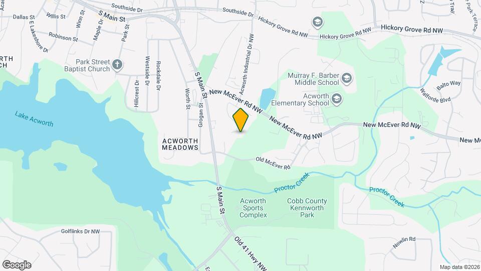 4100 Dustin Dr NW Map and Location Details