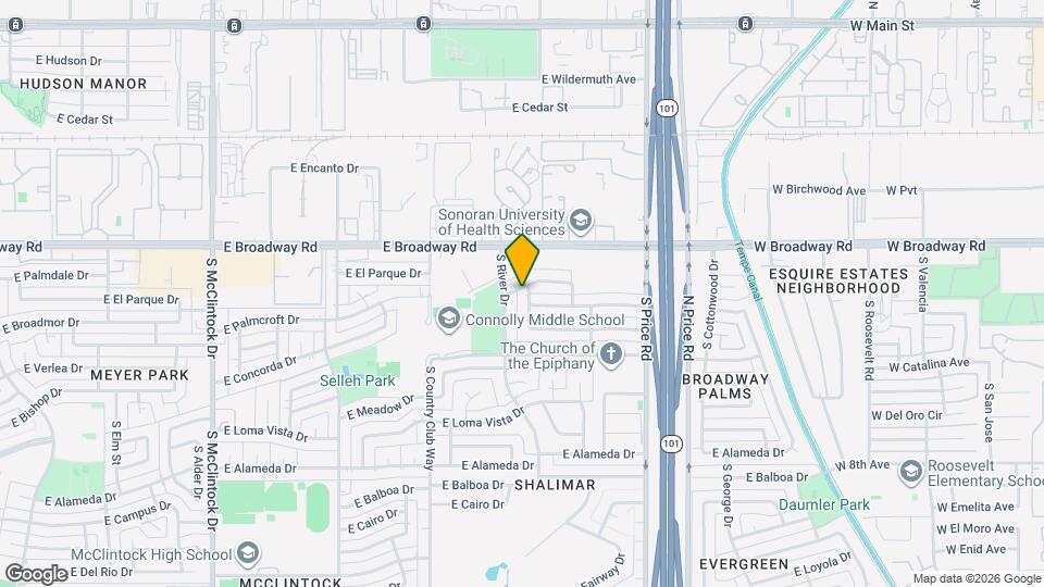 2110 S Shannon Dr Map and Location Details