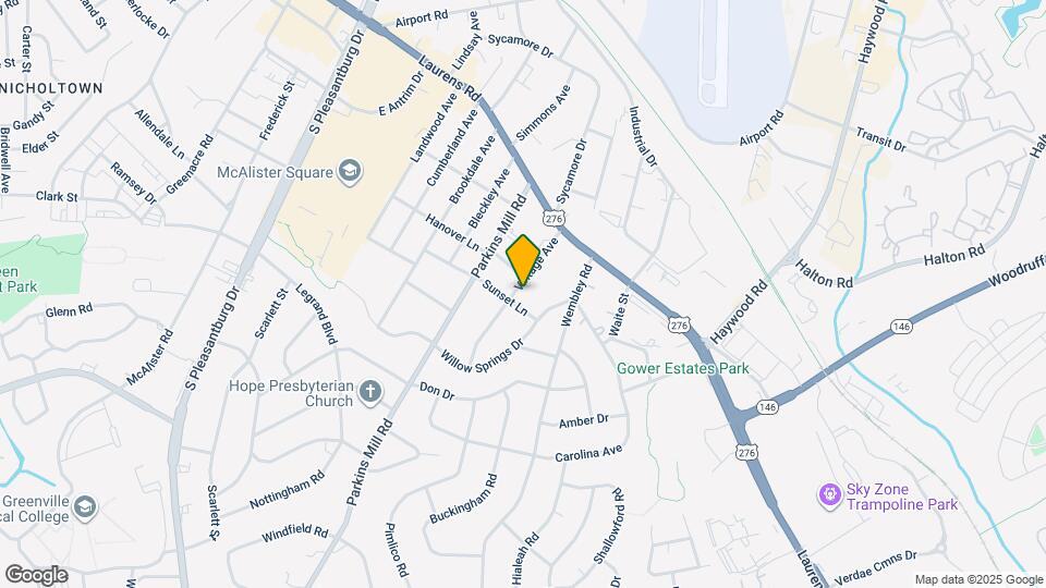 105 Vintage Ave Map and Location Details