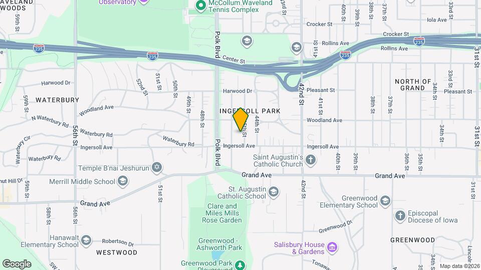 618 45th St Map and Location Details