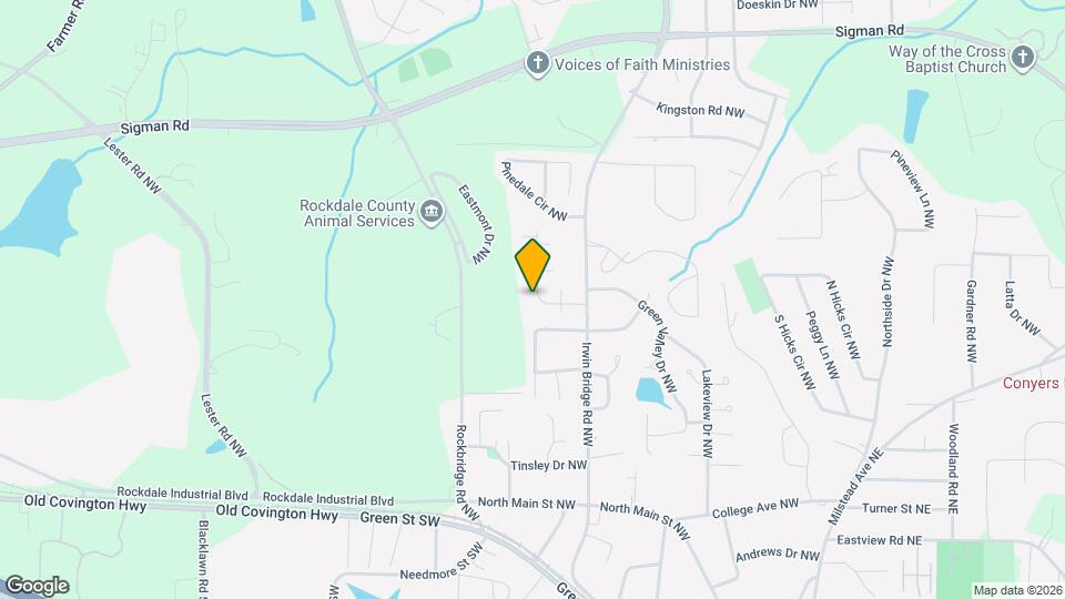 1432 Forest Villa Dr NW Map and Location Details