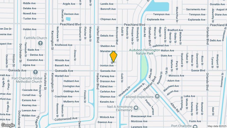 21514 Ironton Ave Mapa y Detalles de la Ubicación