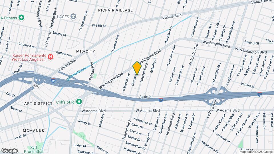 2218 Carmona Ave, Unit 2220 1.5 Map and Location Details