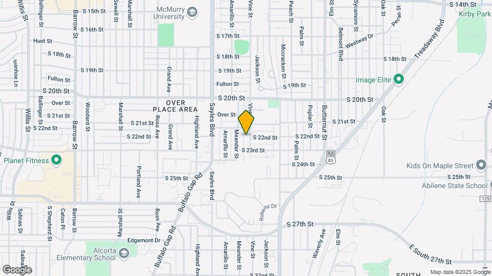 2202 Vine St Map and Location Details