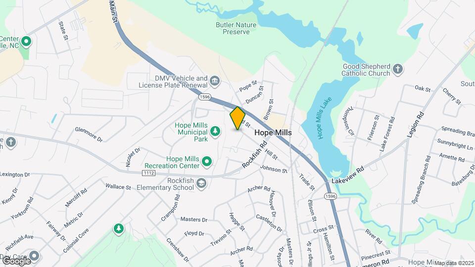 3410 Hill St Map and Location Details