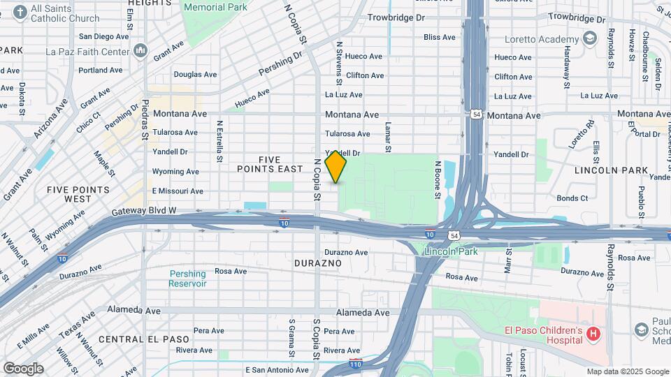 3631 E Missouri Ave Mapa y Detalles de la Ubicación