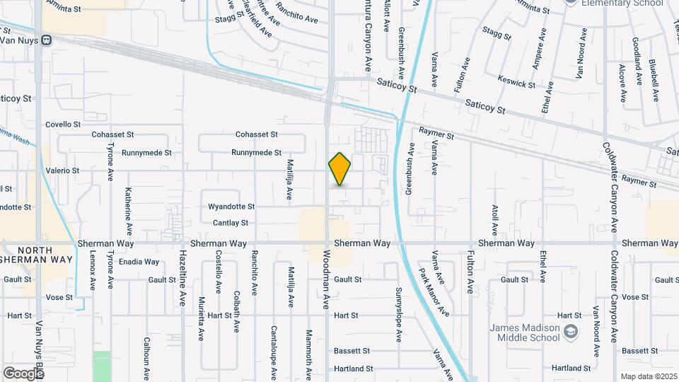 13644 Leadwell St, Unit 644 Mapa y Detalles de la Ubicación
