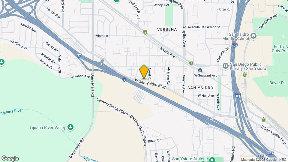 San Ysidro Senior Village Map and Location Details