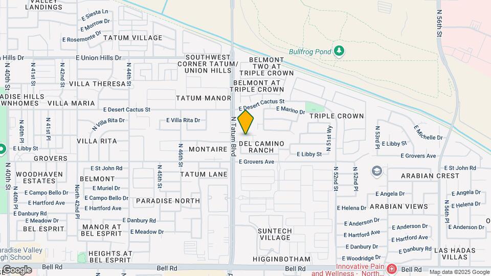 4822 E Charleston Ave Mapa y Detalles de la Ubicación