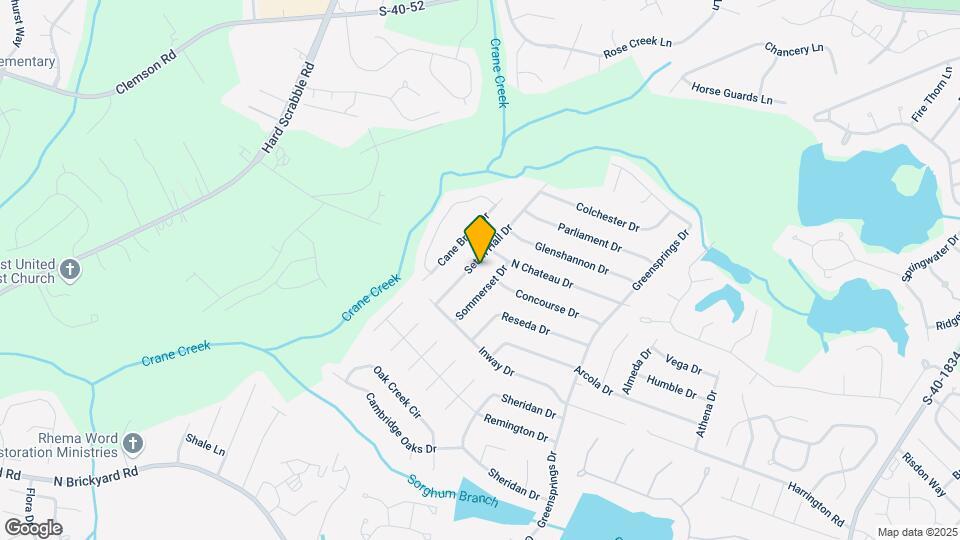 228 Seton Hall Dr Map and Location Details