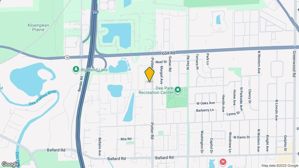 9412 Potter Rd Map and Location Details