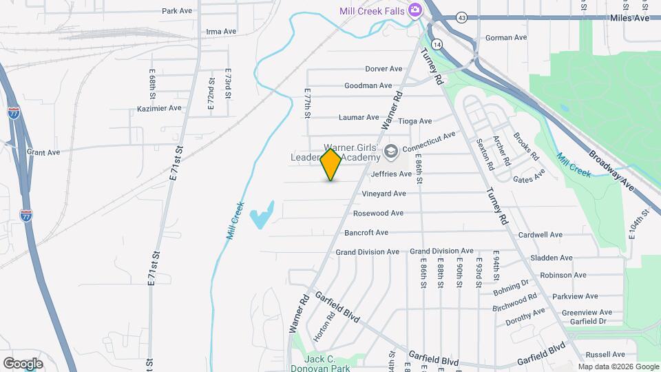 8002 Jeffries Ave Map and Location Details